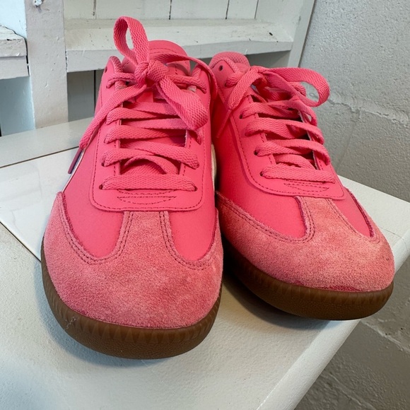 Puma Club II Era Sneakers Women’s Size 8.5 Hot Pink Blue Like New Street - Picture 7 of 10